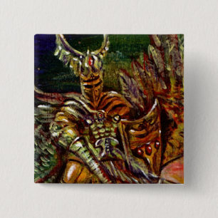 DARK KNIGHT 15 CM SQUARE BADGE