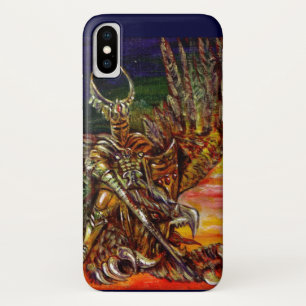 DARK KNIGHT AND DRAGON Fantasy Case-Mate iPhone Case