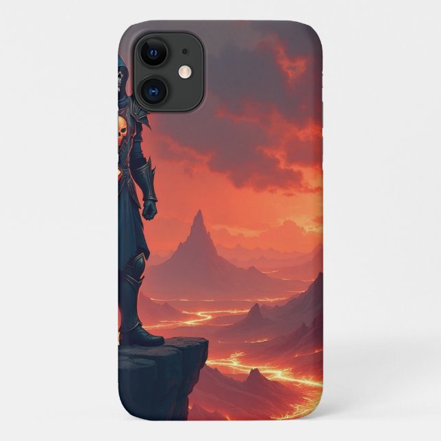 Dark Knight of Flame Case-Mate iPhone Case (Back)