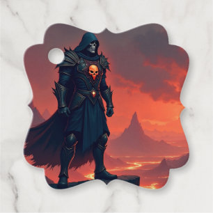 Dark Knight of Flame Favour Tags