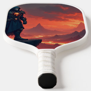 Dark Knight of Flame Pickleball Paddle