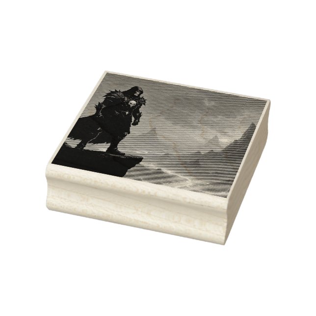 Dark Knight of Flame Rubber Stamp (Stamp)