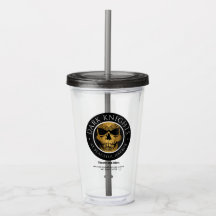 Dark Knights Logo Acrylic Tumbler
