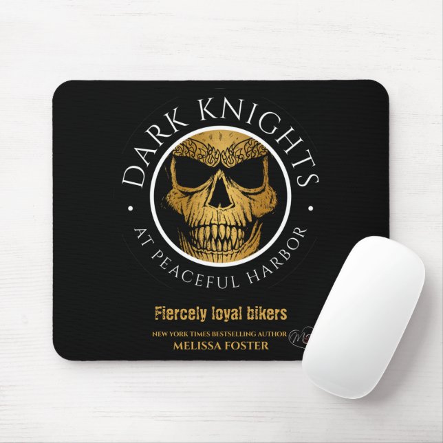 Dark Knights Logo Mouse Pad (With Mouse)