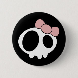 Dark Lady 6 Cm Round Badge