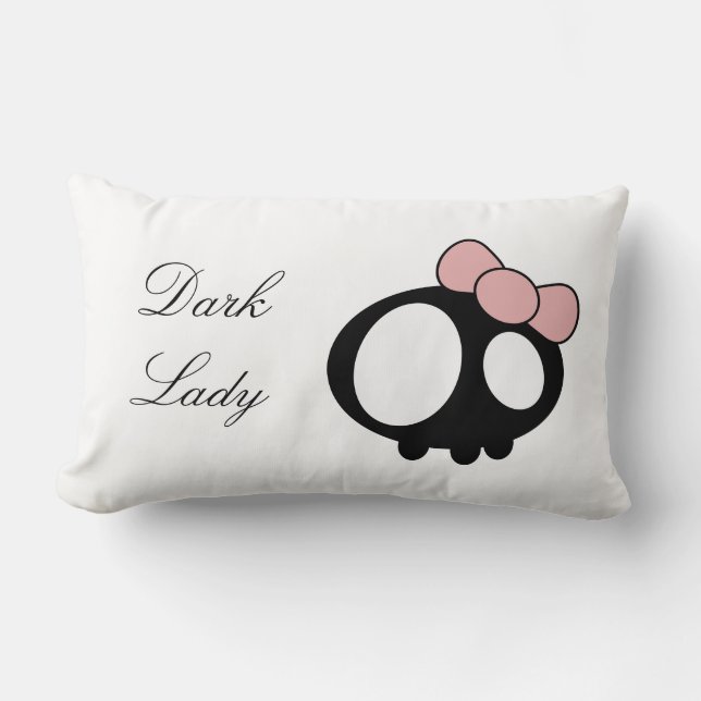 Dark Lady Pillow (Front)