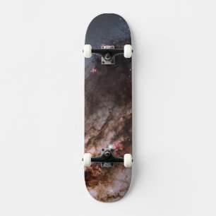 Dark Lanes Of Dust Crisscross Centaurus A Galaxy. Skateboard