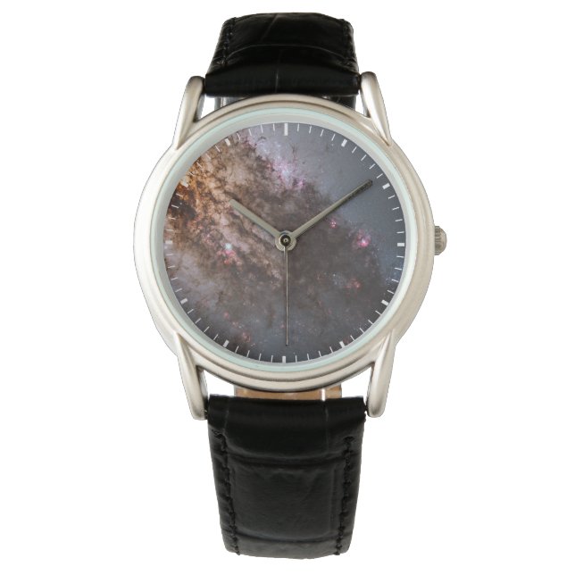 Dark Lanes Of Dust Crisscross Centaurus A Galaxy. Watch (Front)
