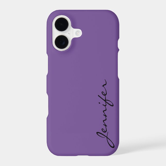 Dark lavender colour background (Back)