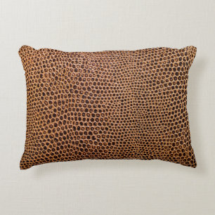 dark leather background decorative cushion