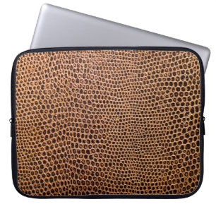 dark leather background laptop sleeve
