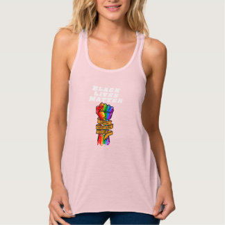 Dark lgbt blm tank