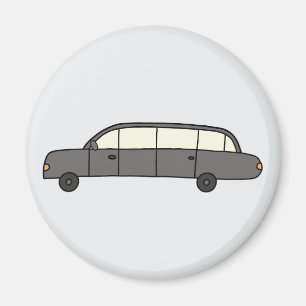 Dark Limousine Magnet