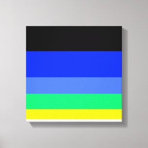 Dark lines canvas print