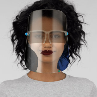 Dark Lipstick Face Shield