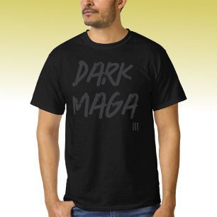 DARK MAGA Name Initials, Trendy Men's Value T-Shirt