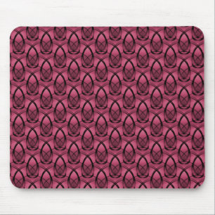 Dark Magenta Fashion Forward Mousepad