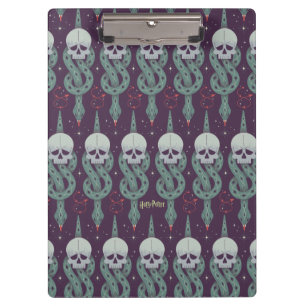 Dark Mark Geometric Icon Pattern Clipboard
