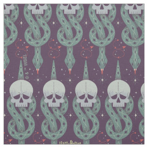 Dark Mark Geometric Icon Pattern Fabric