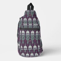 Dark Mark Geometric Icon Pattern