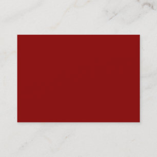 Dark Maroon Red Solid Trend Colour Blank Backgroun Business Card