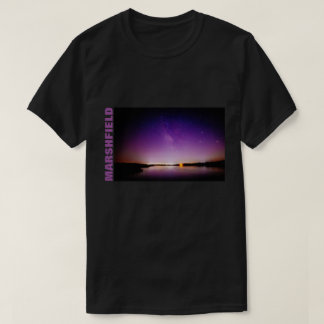 DARK Marshfield Purple Starry Night T-Shirt