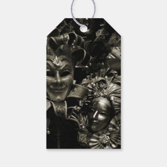 Dark Masquerade Gift Tags (Front)