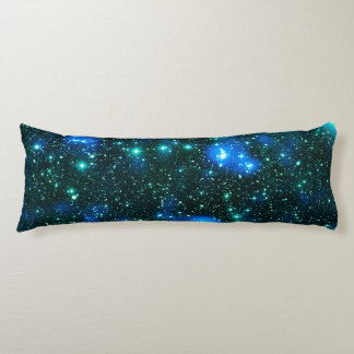 Dark Matter Blue Teal Body Cushion