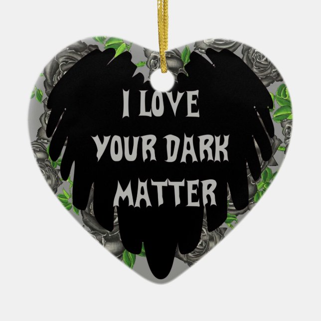 Dark Matter Ceramic Tree Decoration (Front)