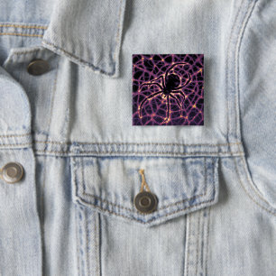Dark Matter Poster. 15 Cm Square Badge