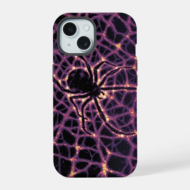 Dark Matter Poster. iPhone 15 Case (Back)