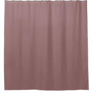 Dark Mauve Pink Solid Colour Pairs SW 0004 Shower Curtain