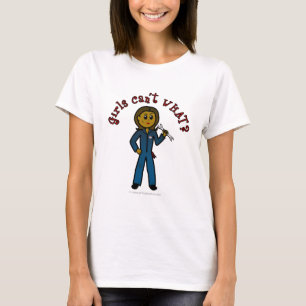 Dark Mechanic Girl T-Shirt