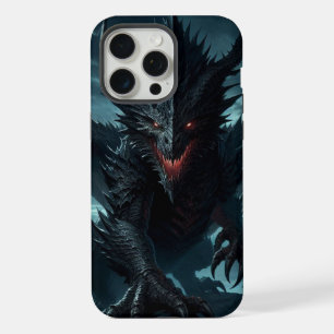 Dark, Mediaeval Dragon  iPhone 15 Pro Max Case