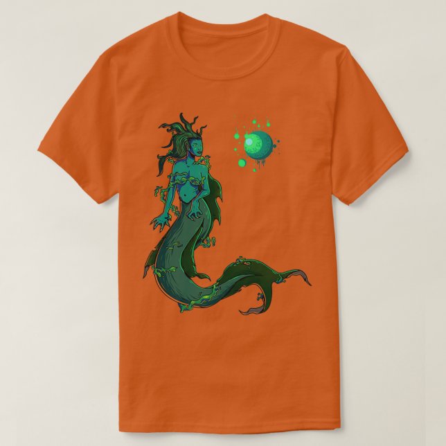 Dark Mermaid 1 T-Shirt (Design Front)