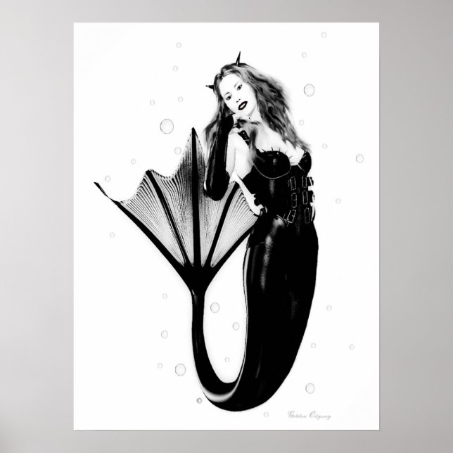 Dark Mermaid Poster (Front)