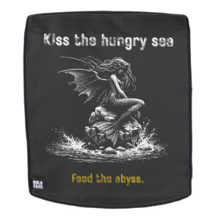 Dark Mermaid Siren  Backpack