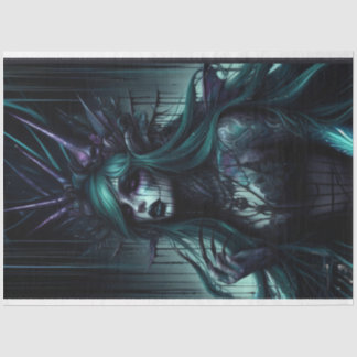 Dark Mermaid Tissue Paper
