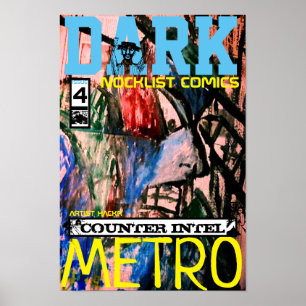 DARK METRO COUNTER INTEL POSTER