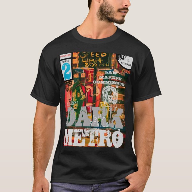 DARK METRO LAW MAKERS COMMISSION T-Shirt (Front)