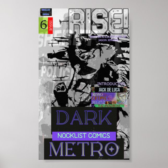 DARK METRO RISE! POSTER (Front)