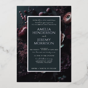 Dark Moody Floral with Details