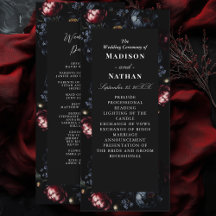 Dark Moody Romantic Black Peony Gothic Wedding