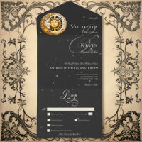 Dark Moody Victorian Moon Sun Stars Dinner