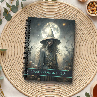 Dark Moon Witch – Custom Grimoire Journal