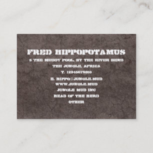 Dark Mud Business Card