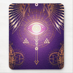 Dark Mystical Arcane Eye of Eternity Mouse Pad