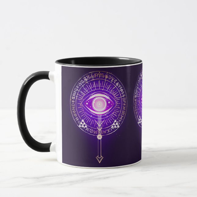 Dark Mystical Arcane Eye of Eternity Mug (Left)