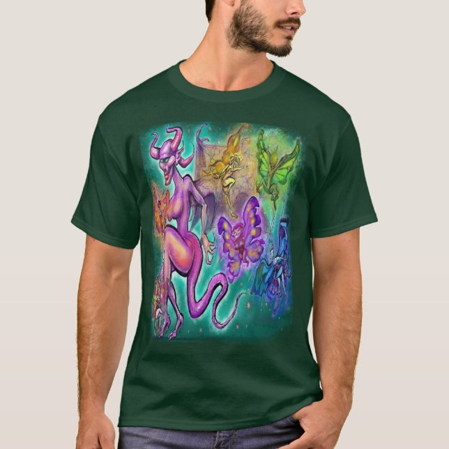 Dark n Light Fae T-Shirt (Front)