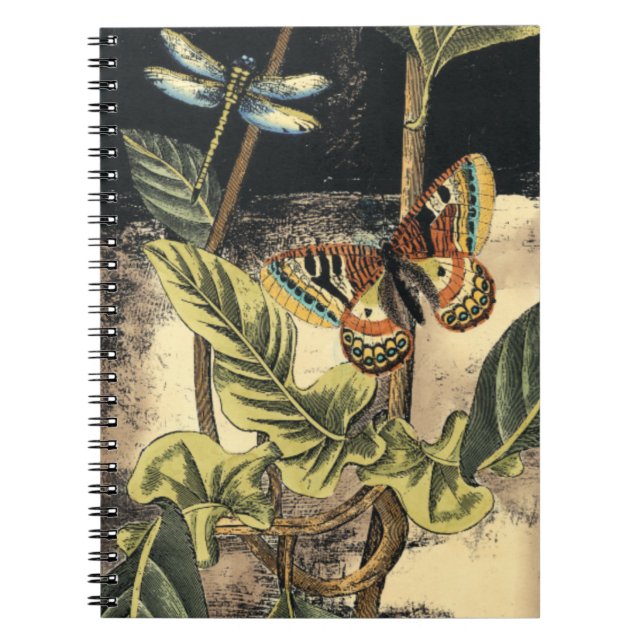 Dark Nature Scene by Vision Studio Spiral Notebook (Front)